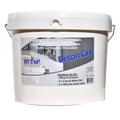 Beton Ciré-Au temps des Couleurs-Vente de peinture Sathonay Camp