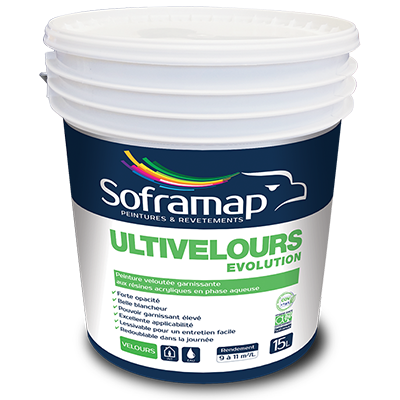 Ultivelours Evolution-Au temps des Couleurs-Vente de peinture Sathonay Camp