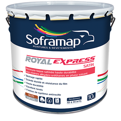 Royal Express Satin-Au temps des Couleurs-Vente de peinture Sathonay Camp